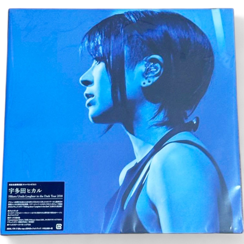 Hikaru Utada Laughter in the Dark Tour 2018 Limited Edition Blu-ray +2DVD New