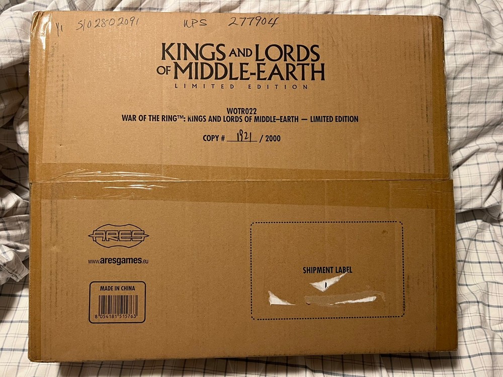 War of the Ring: Kings and Lords of Middle Earth - Limited Edition - Ares Games