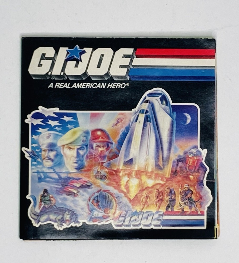 Vintage 1987 GI JOE Action Figures & Vehicles Foldout Brochure/Catalog