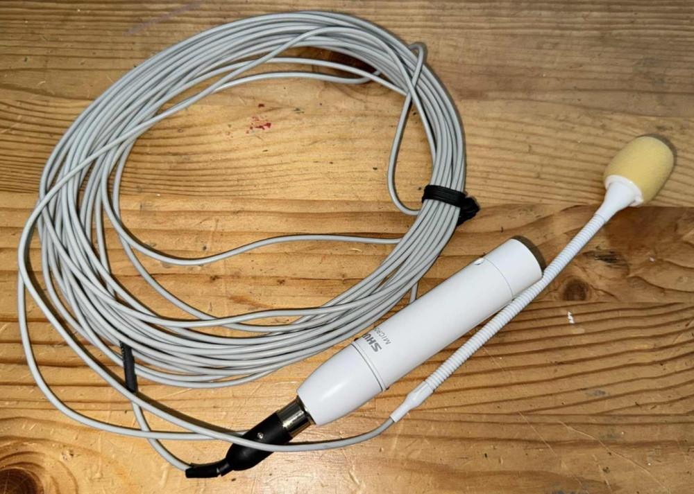 Shure MX202 Microflex Overhead Condenser Microphone 3-Pin XLR w/ XLR Adapter