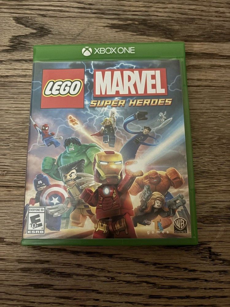 lego marvel super heros xbox one Complete In Box Tested And Working