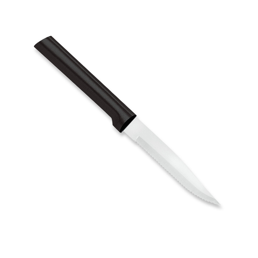 Rada Cutlery Serrated Steak Knife with Stainless Steel and Resin Handle