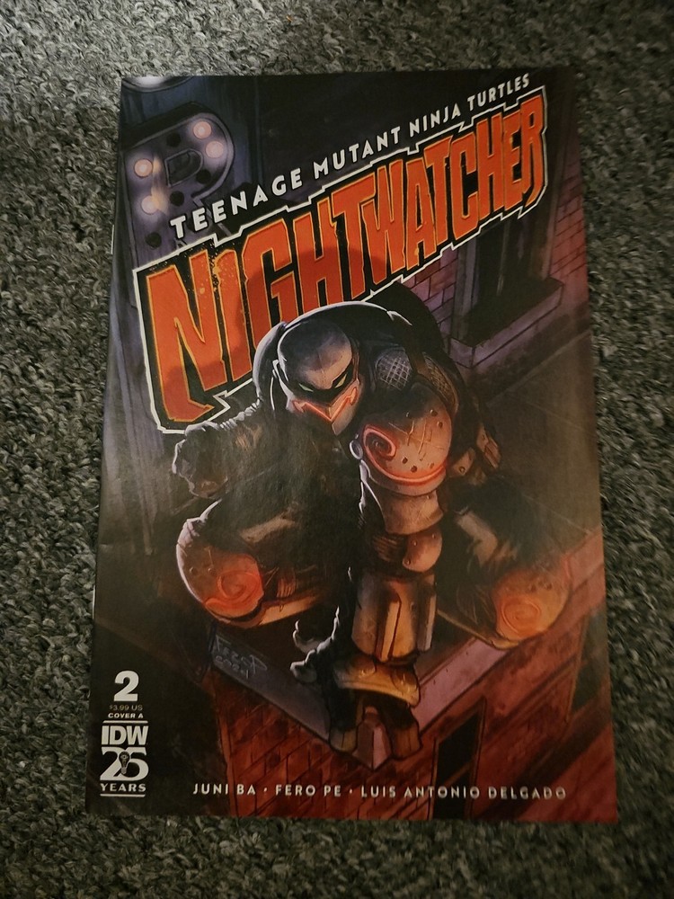 TEENAGE MUTANT NINJA TURTLES: NIGHTWATCHER #2 - FERO PE MAIN COVER A - NM