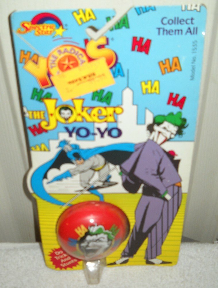 #10485 NRFC Vintage Spectra Star Batman - The Joker Yo's the Radical Yo-Yo