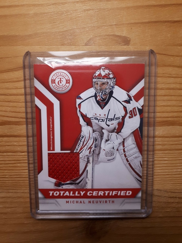 2013-14 Panini Totally Certified Jersey Michal Neuvirth #TC-MN