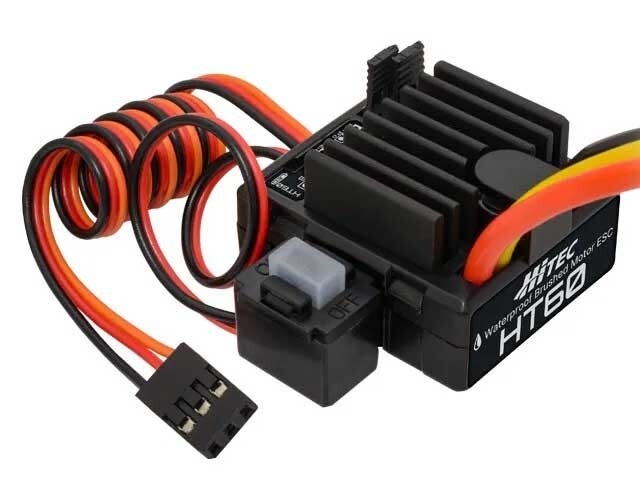 HITEC HT60 Waterproof Brushed ESC with Tamiya Connector