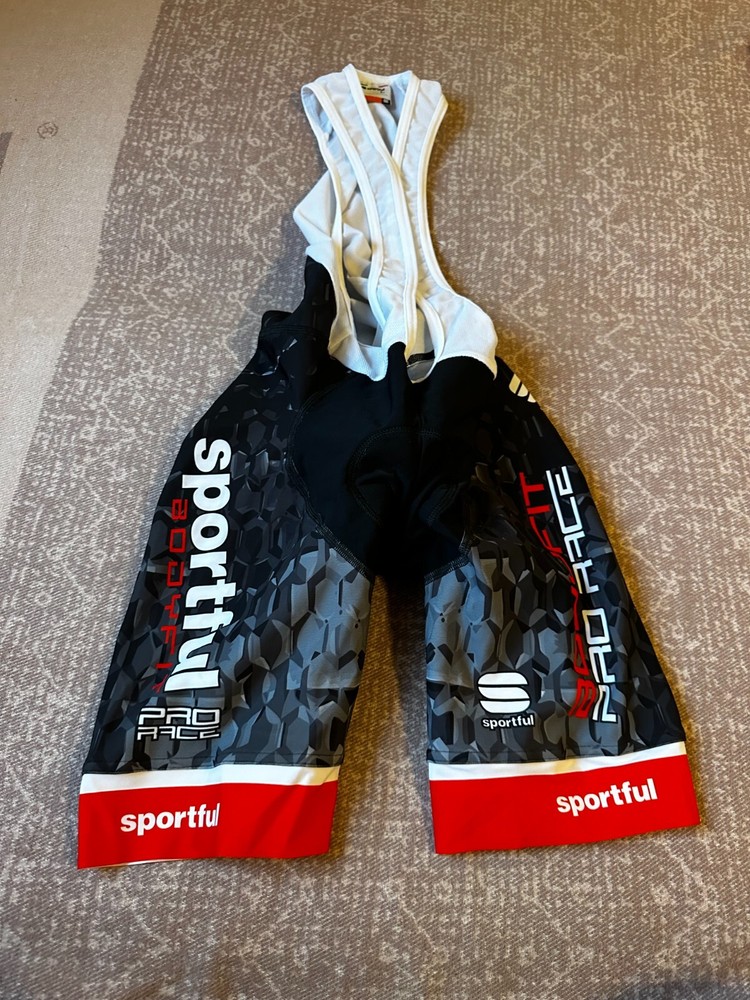 SPORTFUL Body Fit Pro Race Cycling Bib Short Thermal SIZE L For Men's NEW!