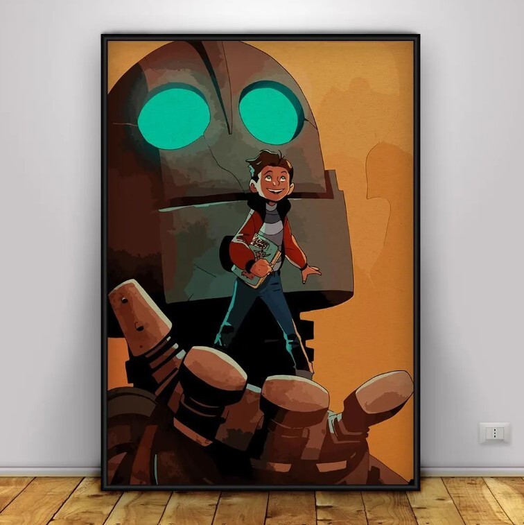 The Iron Giant Poster | Wall Art | Wall Prints | Home Decor 7
