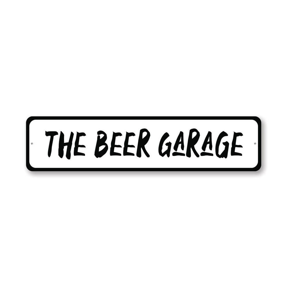Craft Beer Garage Metal Wall Sign Decoration  