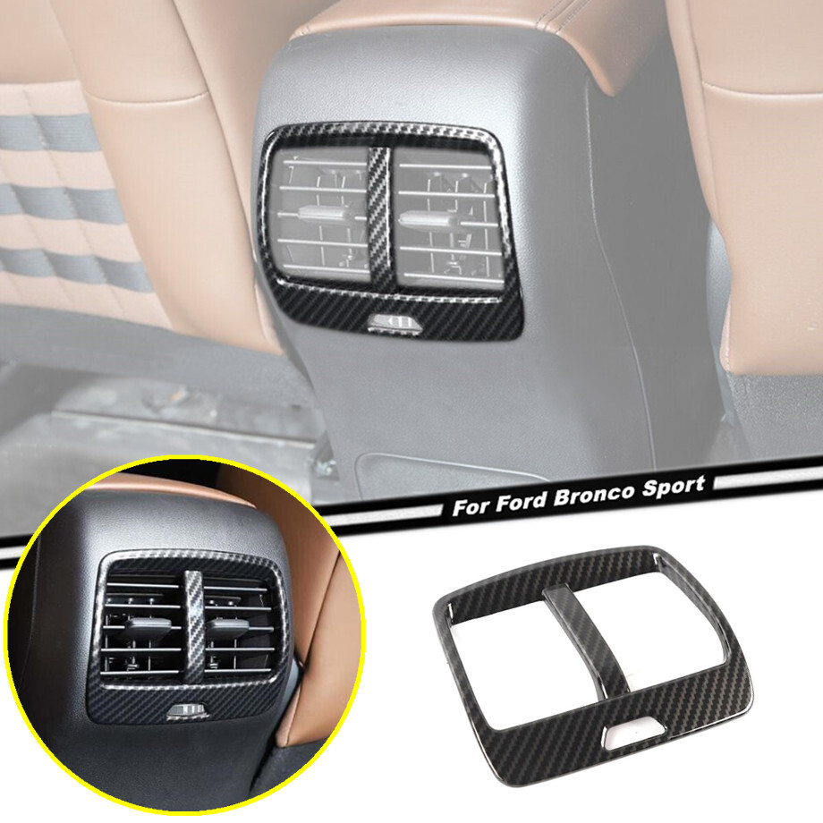 2021-2024 Ford Bronco Sport ABS Carbon Fiber AC Vent Cover Trim