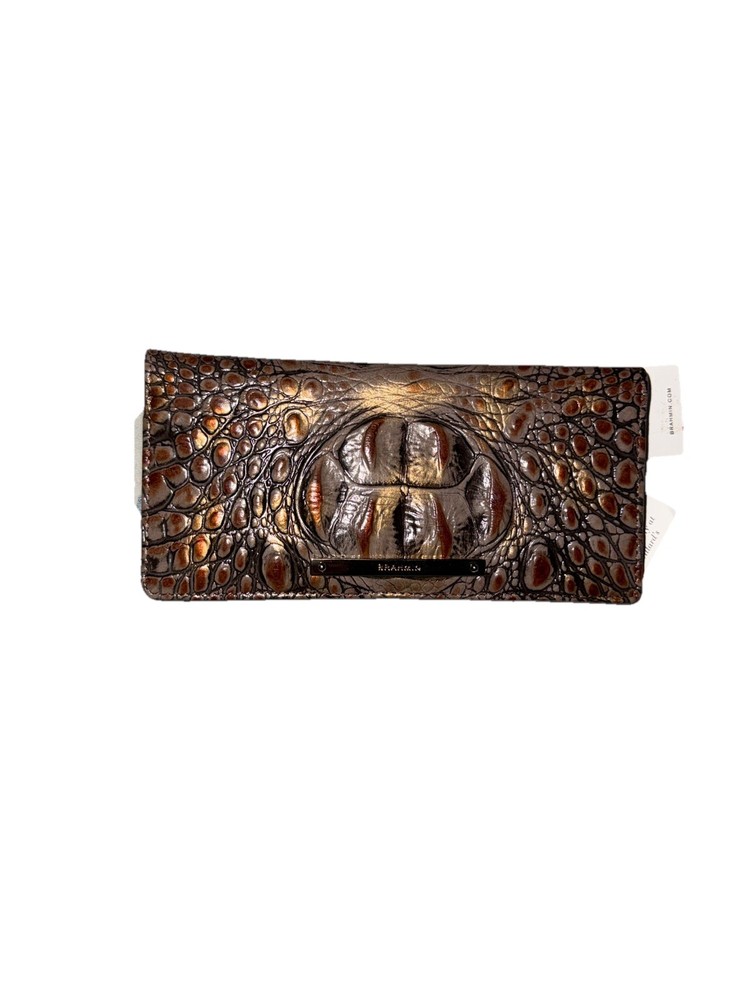 BRAHMIN Fall tortoise Melbourne Collection Ady Wallet NWT