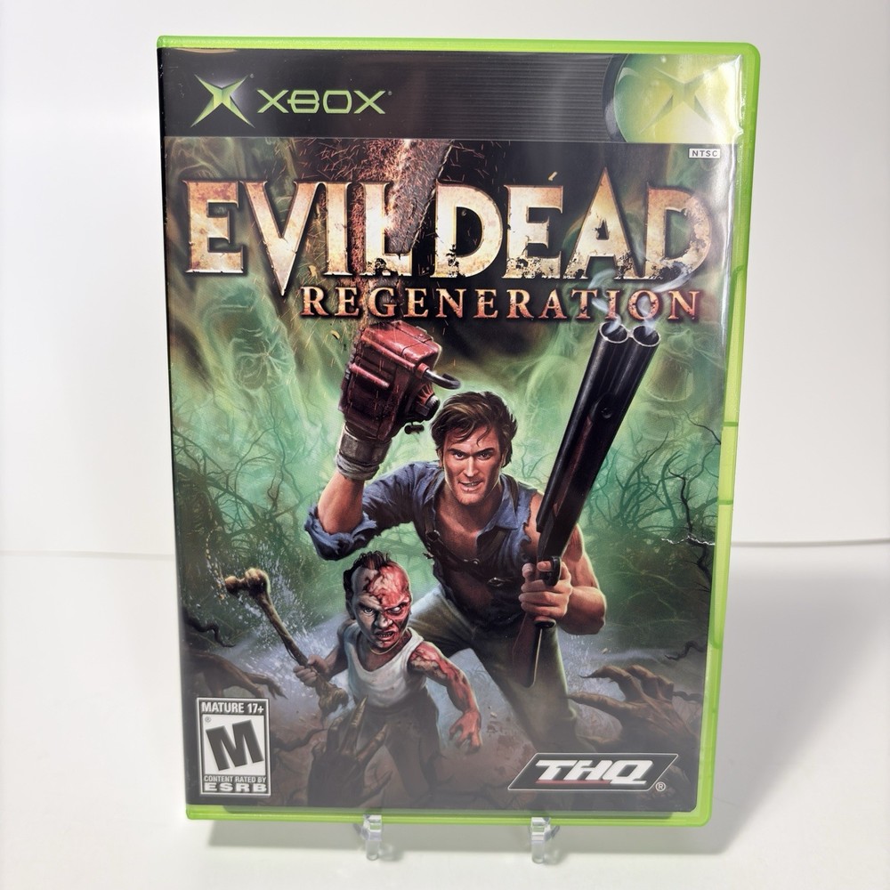 Evil Dead Regeneration Original Xbox Complete CIB Tested Clean Fast Shipping
