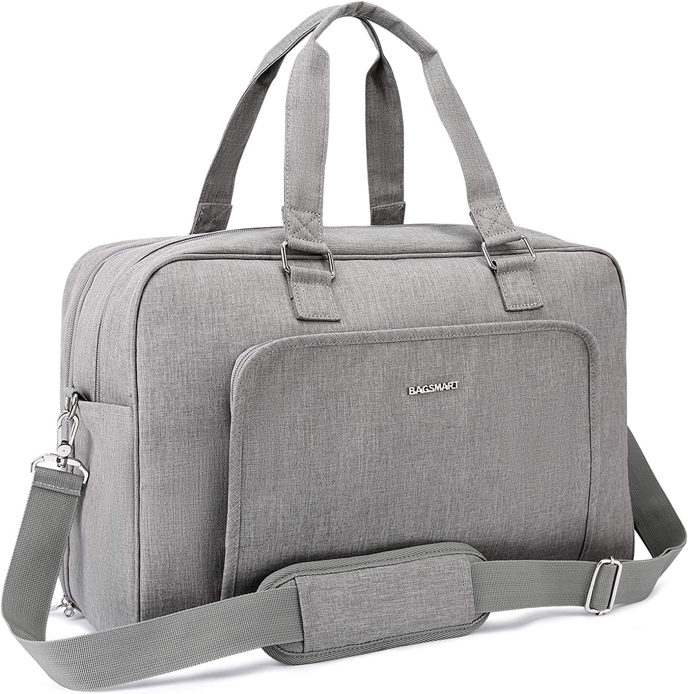 Stylish Women's Weekender Duffle Bag - Perfect for Overnight Travel and Personal Items with Shoe Compartment
