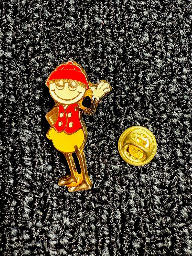 Elegant Gold-Tone Multicolor Animal Pin Brooch for Women