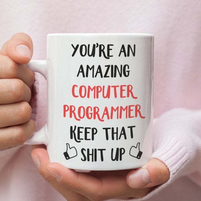 Programmer Gift Mug - Perfect Coffee Cup for Coders & Developers