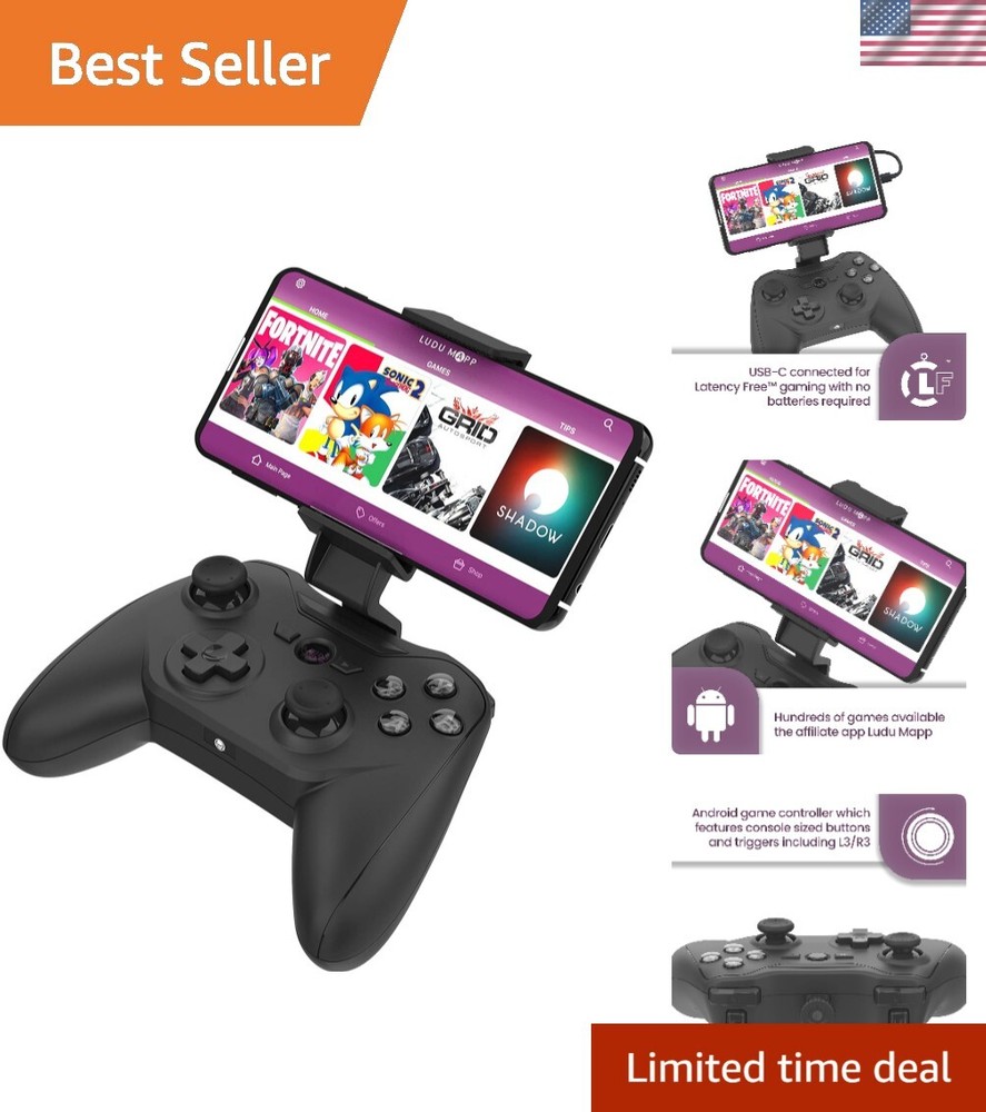 Mobile Gamepad Controller for Android- Latency Free Wired Controller with L3 ...