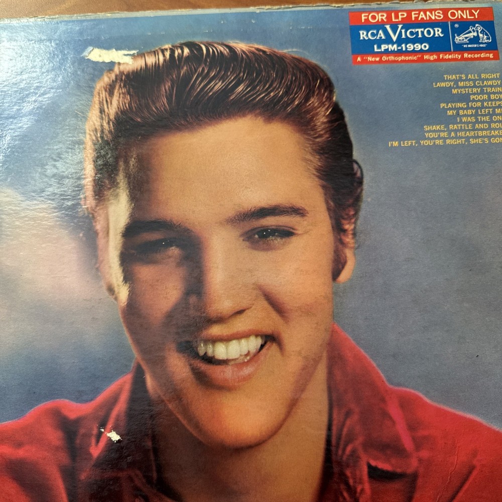ELVIS PRESLEY - FOR LP FANS ONLY - RCA LPM-1990