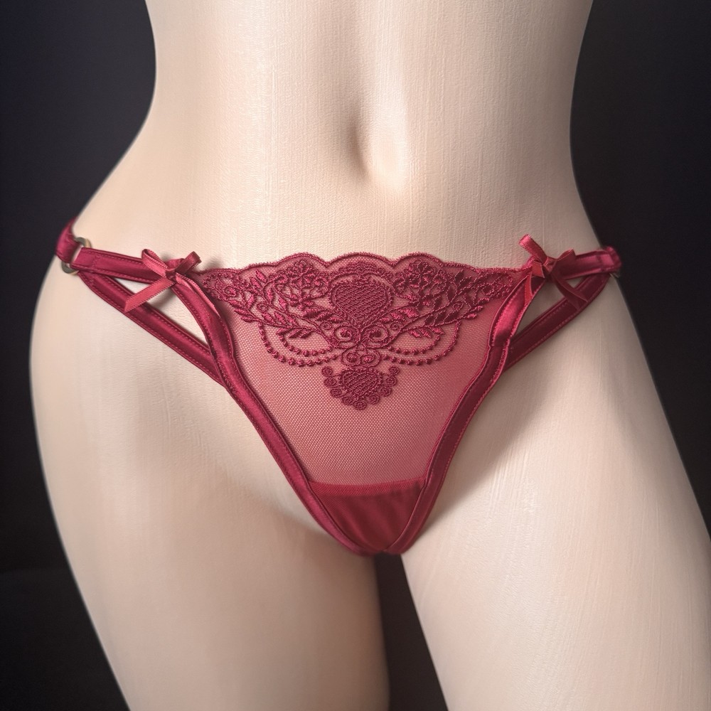 Honey Birdette Natalie Red Thong XS