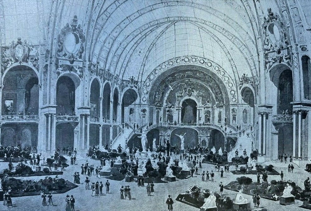 1899 Plans for Paris World's Fair Exposition illustrated