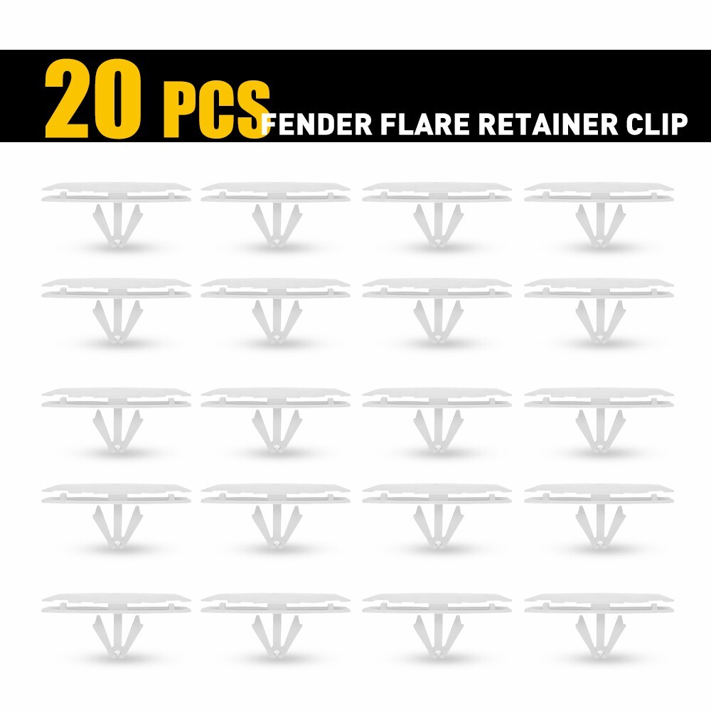 20pcs Fender Flare Moulding Clips For Dodge Jeep Nitro Liberty 963-525 963-525BX