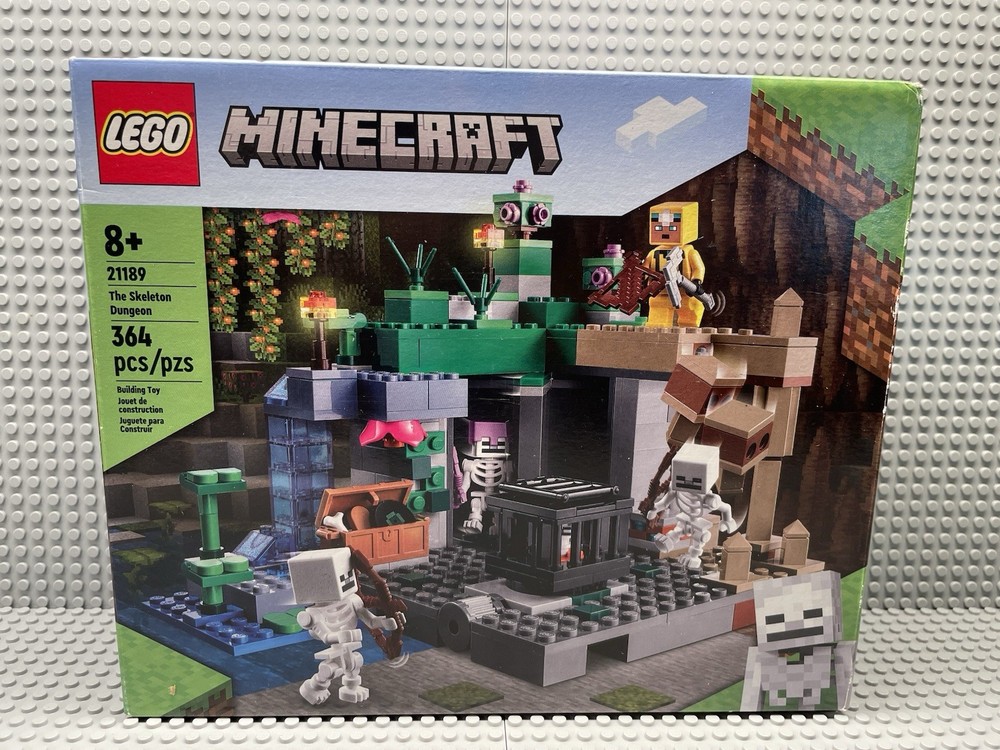 LEGO. Minecraft: The Skeleton Dungeon (21189). New. Sealed Box.