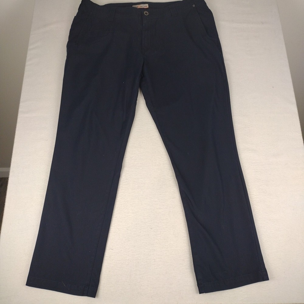 511 Tactical Pants Mens 38x31 Chino Navy Blue Utility Workwear Outdoor Straight
