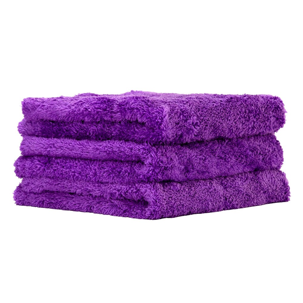 Purple Microfiber Car Towel – Ultra Absorbent for Drying and Polishing