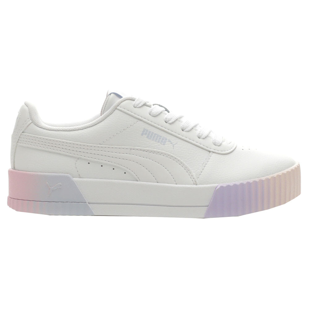 Puma Jada Renew Lace-Up White Girls Casual Sneakers 383924-02