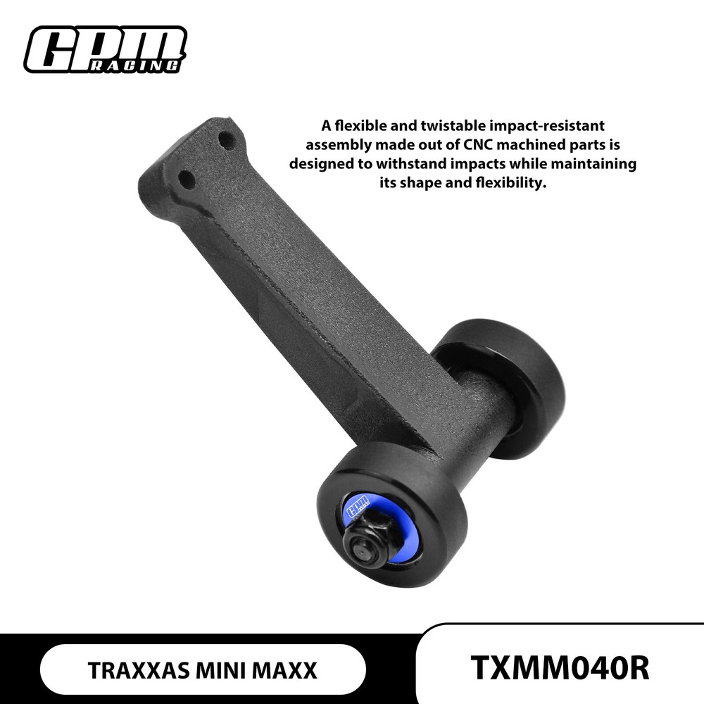GPM Special Material Bearing Wheelie Bar For TRAXXAS Mini Maxx Monster Truck