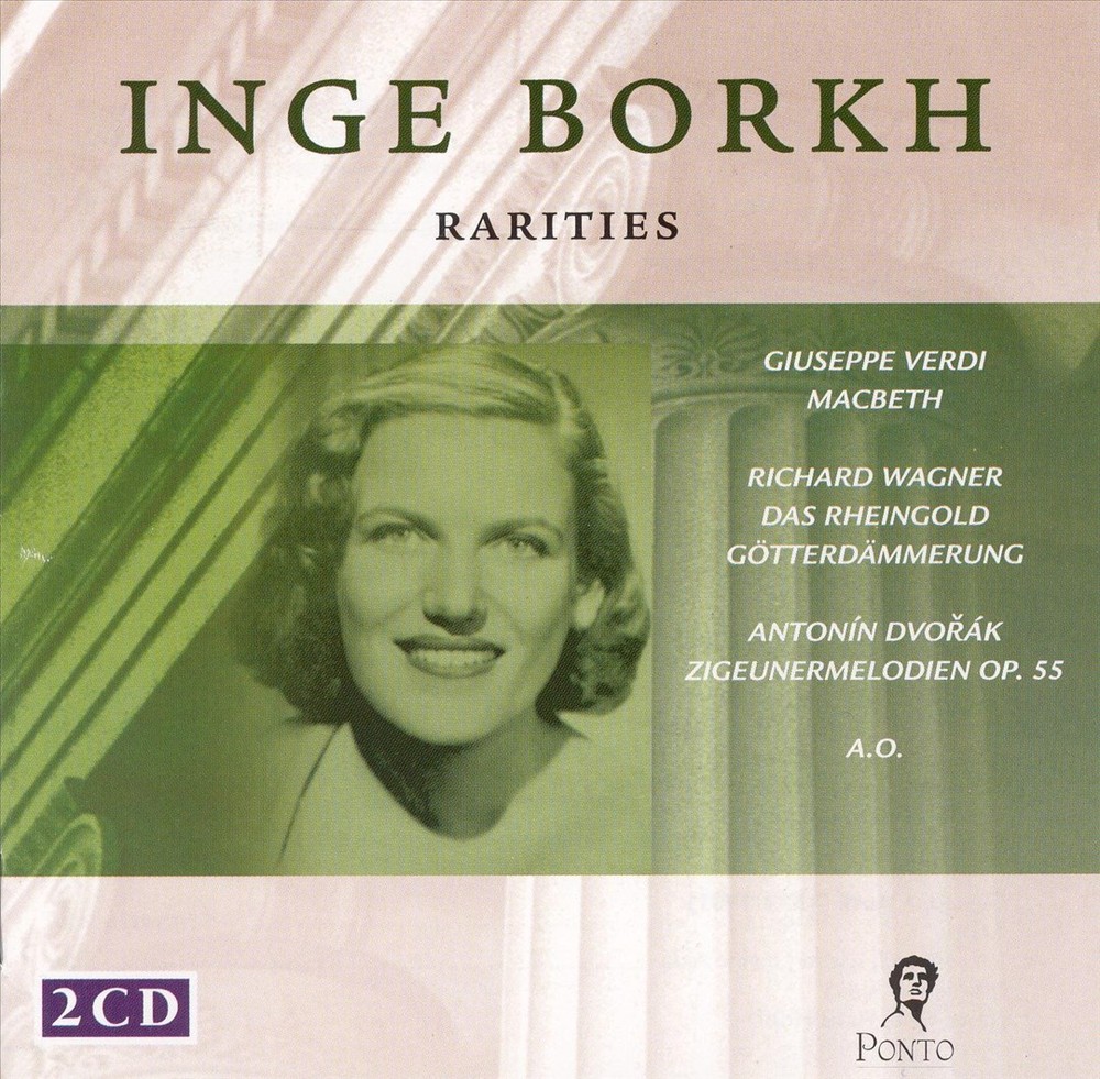 INGE BORKH RARITIES NEW CD