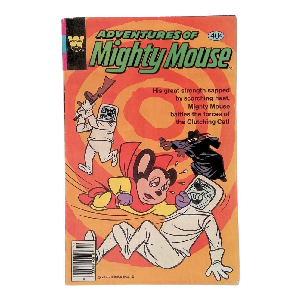 Adventures of Mighty Mouse #160 Newsstand Cover (1962-1963) Western Comics