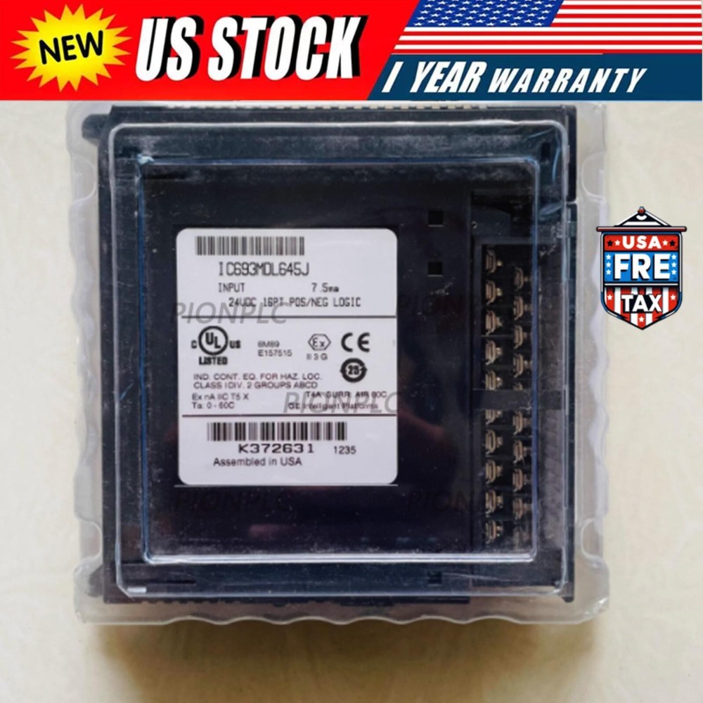 NEW GE FANUC IC693MDL645J Input Module 24V