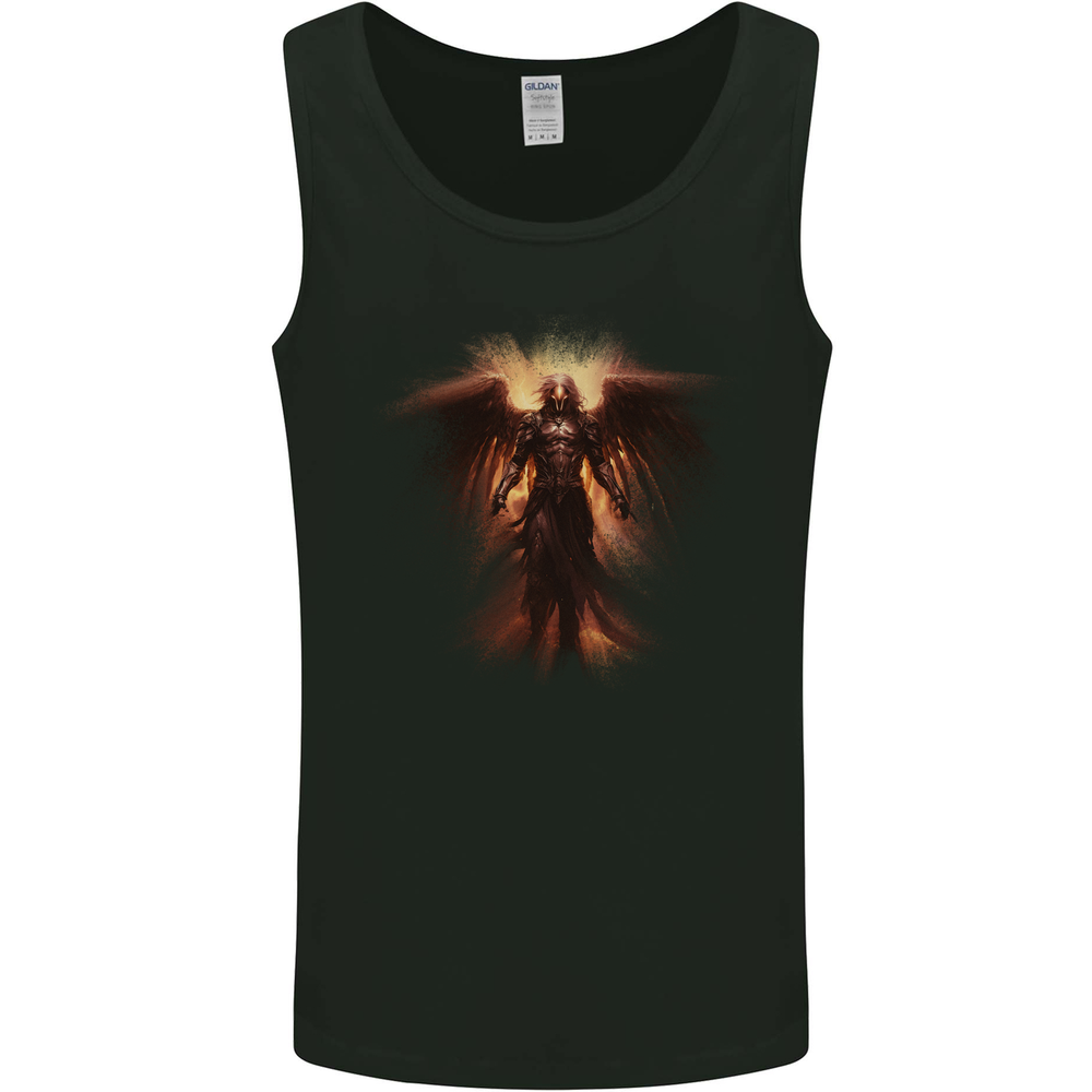 Angel of Death Fantasy Grim Reaper Mens Vest Tank Top