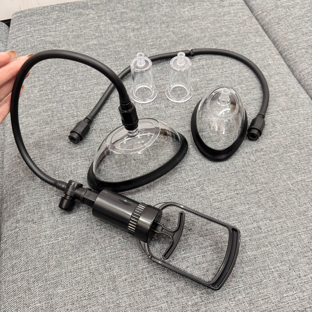 Nipple Sucker Clamps Pussy Pump Breast Clit Suction Enlarger Sex Toys for Women