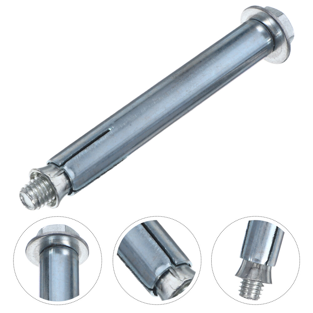 10 Pcs Heavy-Duty Masonry Screw Anchors for Concrete Expansion Bolts