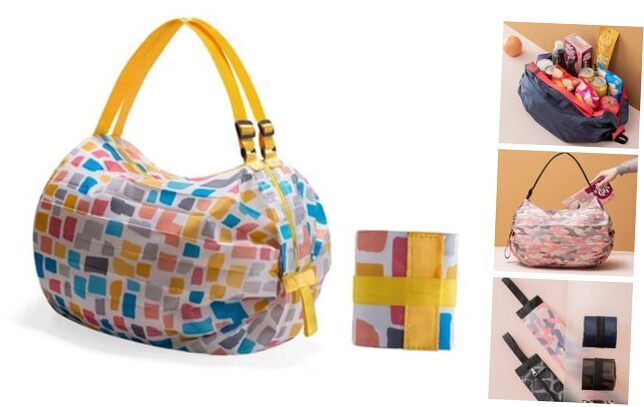 Reusable grocery bags, reusable shopping bags, Reusable shopping Color Boxprint