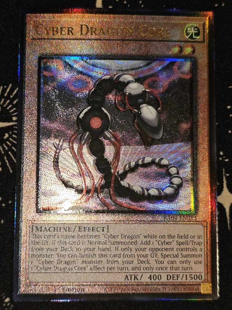 Cyber Dragon Core Yu-Gi-Oh TCG Rare Card Booster Pack-image