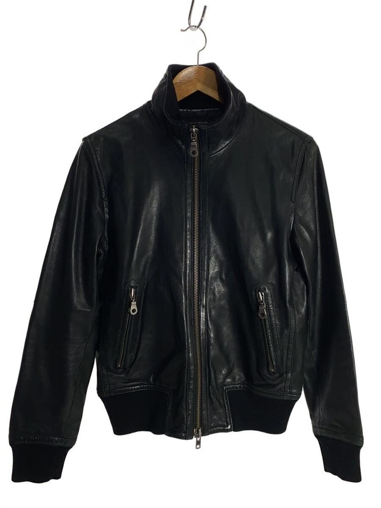 Urban Research Leather Jacket Blouson/M/Sheep Leather/Blk/Plain/7900012 6681