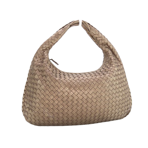 Bottega Veneta bronze Intrecciato Medium Hobo Shoulder Bag Preowned Excellent Condition  