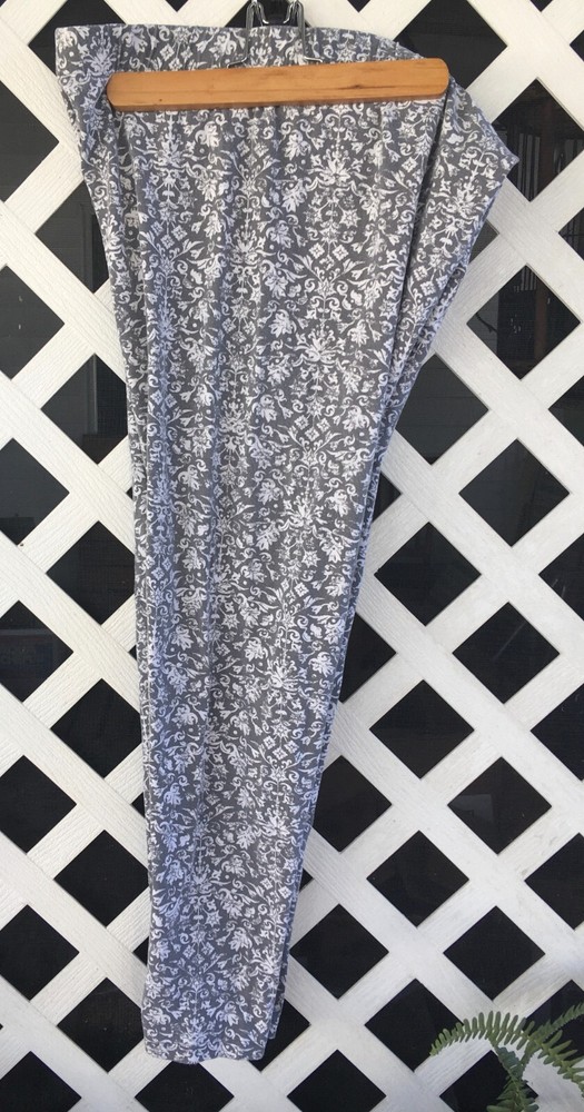 CATO Cotton-Spandex Print Leggings for Women Size XL / 16