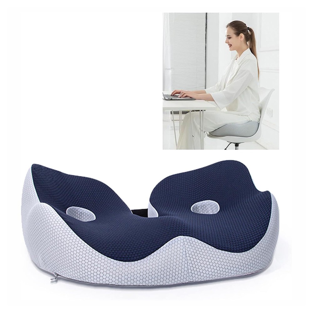 Seat Cushion for Tailbone Pain Relief and Pressure Relief,Memory Foam Seat Cu...
