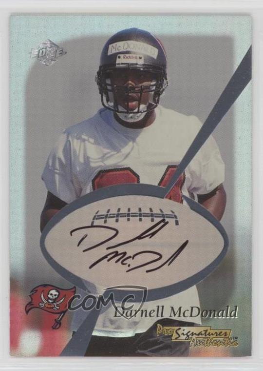 1999 Collector's Edge Black Ink /2435 Darnell McDonald Rookie Auto RC