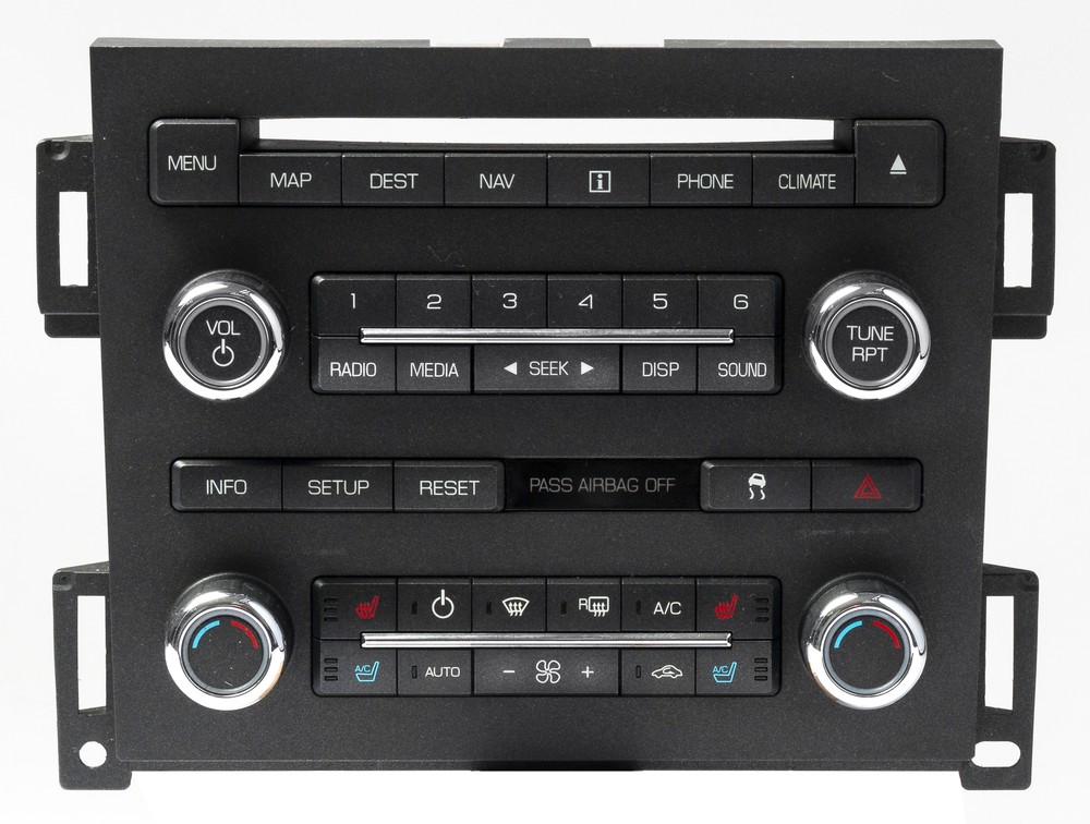 2009 Lincoln MKS Audio Climate Control Panel Heated Seats Part ID 8A5T-18A802-EB