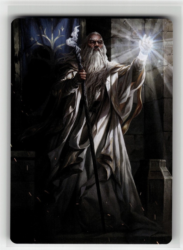 GANDALF THE WHITE ART CARD Tales of Middle-Earth #3 ALTR(NM+)(MTG)