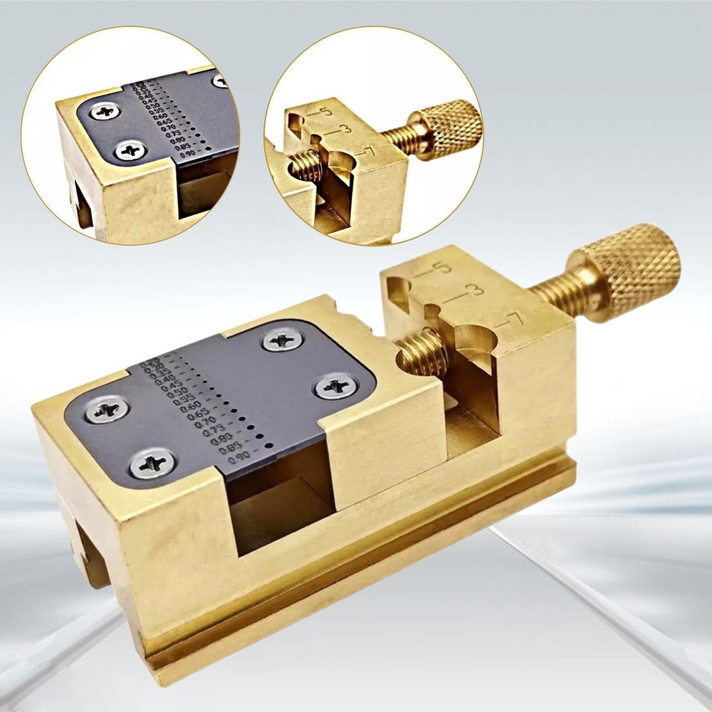 Watch Hands Repair Jig Micro Precision Brass Pliers Tool for Watchmaker Bench