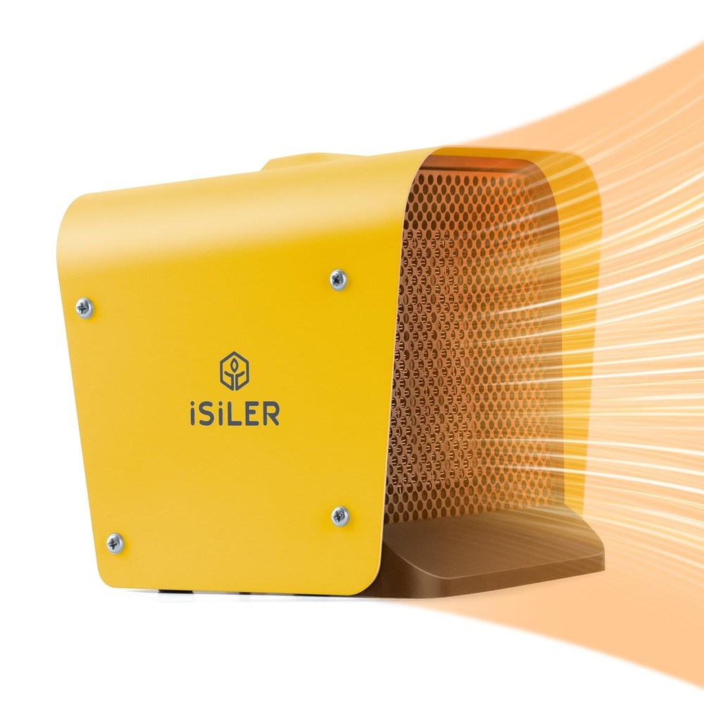 ISILER Space Heater, 1500W Portable Ceramic Space Heater with Adjustable Ther...