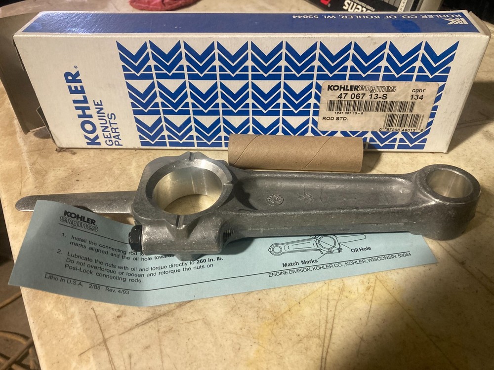 Kohler M10 Engine Connecting Rod - Standard 47 067 13 Replacement Part