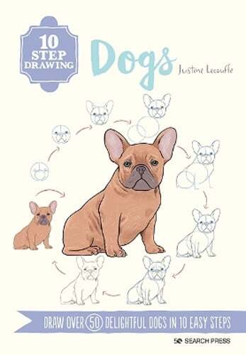 10 Step Drawing Dogs - 50 Adorable Breeds in Easy Steps by Lecouffe