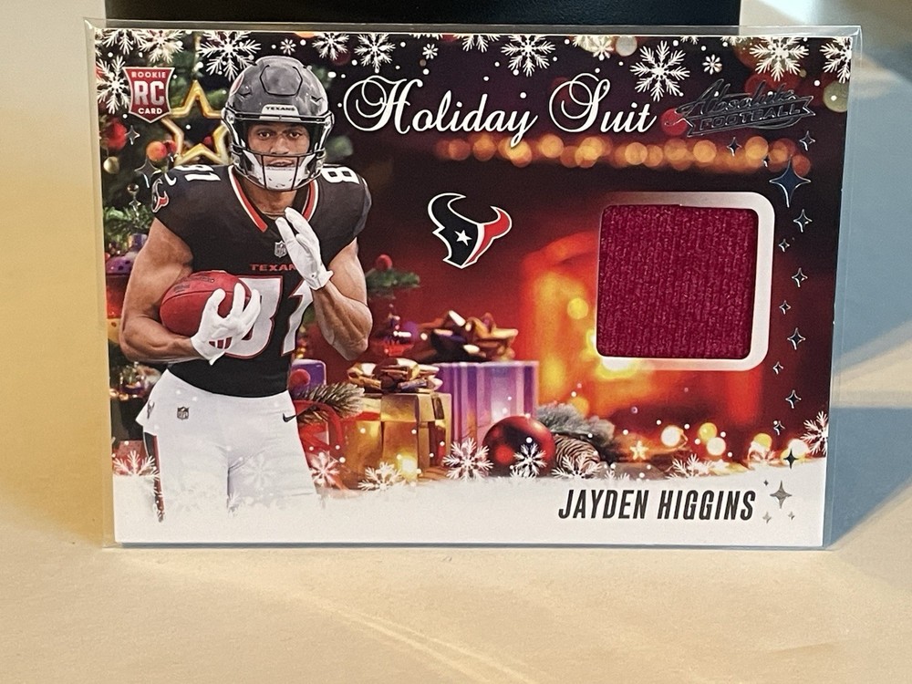 2025 Absolute Advent Calendar Exclusive Holiday Suit Relic Jayden Higgins