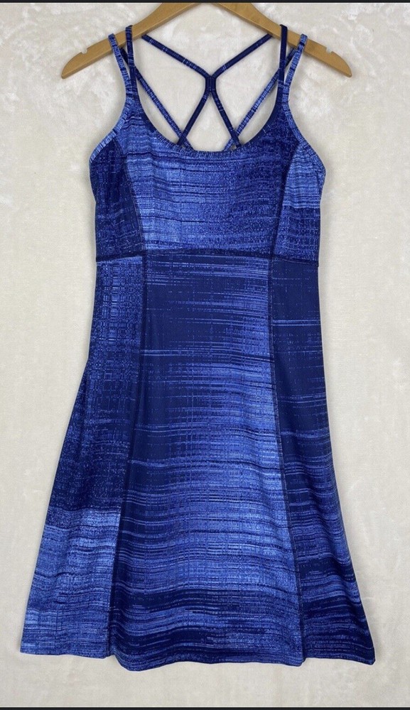 North Face Womens Aqua Blue Athletic Dress for Pickleball Tennis Hiking